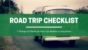 road trip checklist graphic